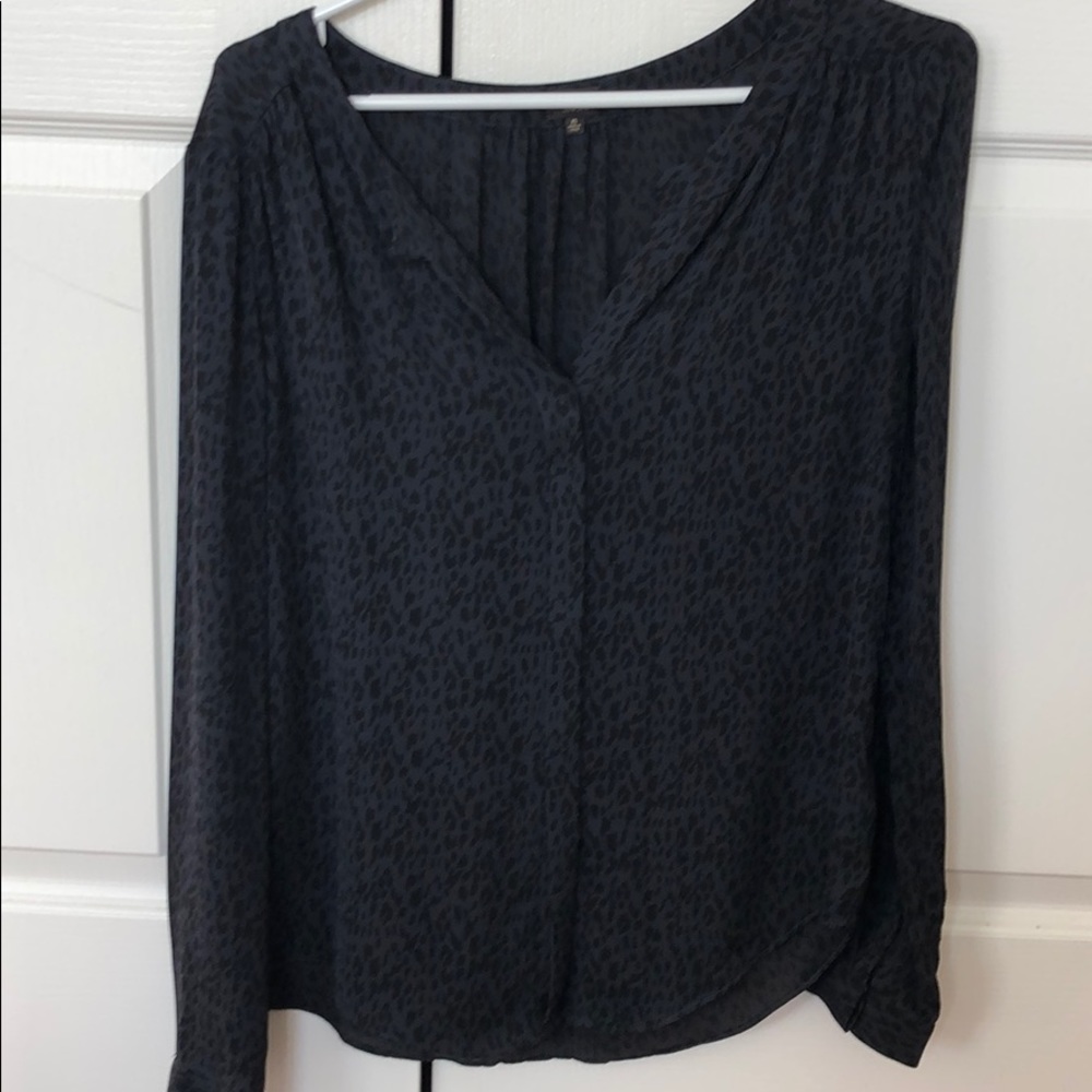 T babaton silk blouse XS